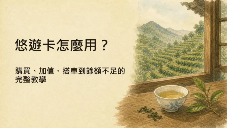 悠遊卡怎麼用？購買、加值、搭車到餘額不足的完整教學 圖片 1
