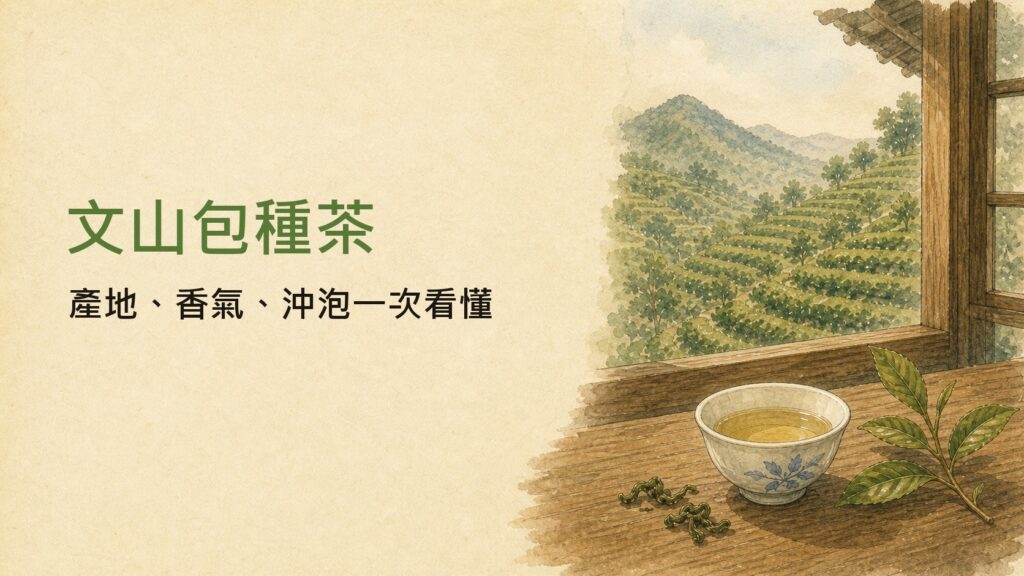 文山包種茶とは？坪林の産地・青心烏龍・香り・選び方をまとめて紹介